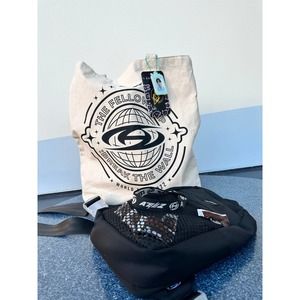 ATEEZ fellowship "Break The Wall" canvas tote bag.